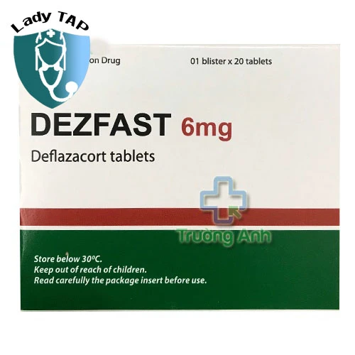 Dezfast 6mg Lacer - Thuốc chống viêm, trị dị ứng hiệu quả