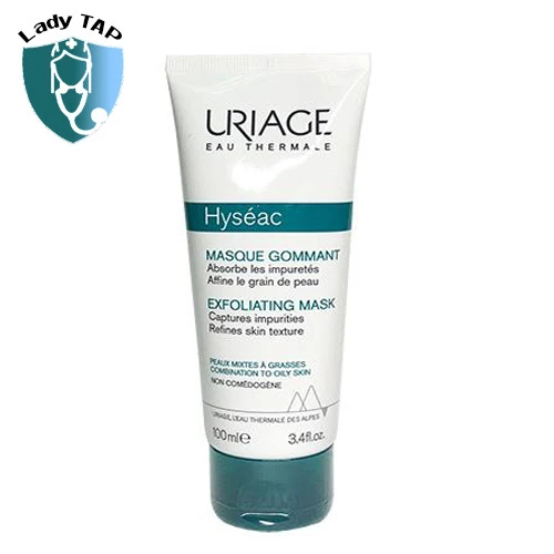 Mặt nạ tẩy da chết Uriage Hyséac Masque Gommant 100ml - Giúp làm dịu, dưỡng ẩm da