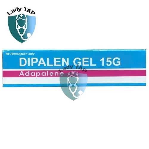 Dipalen Gel 15g Kolmar - Dùng điều trị trứng cá, sần, mụn mủ hiệu quả