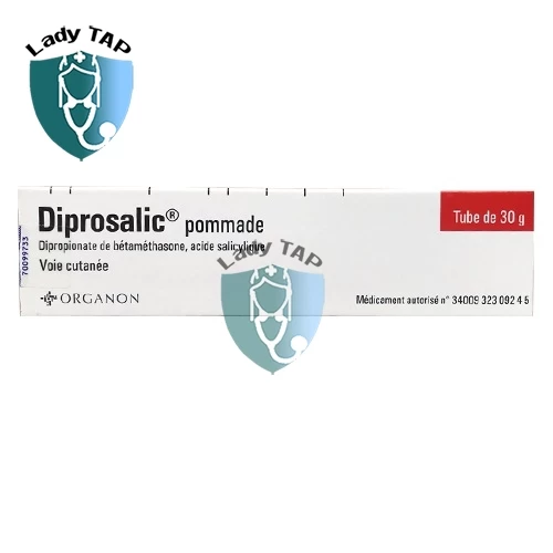 Diprosalic Pommade 30g Schering-Plough Labo - Giúp điều trị mụn trứng cá