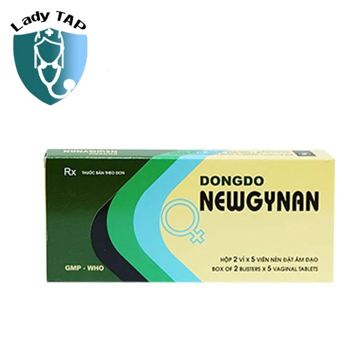 Dongdo Newgynan Pharbaco - Thuốc đặt âm đạo điều trị viêm nhiễm