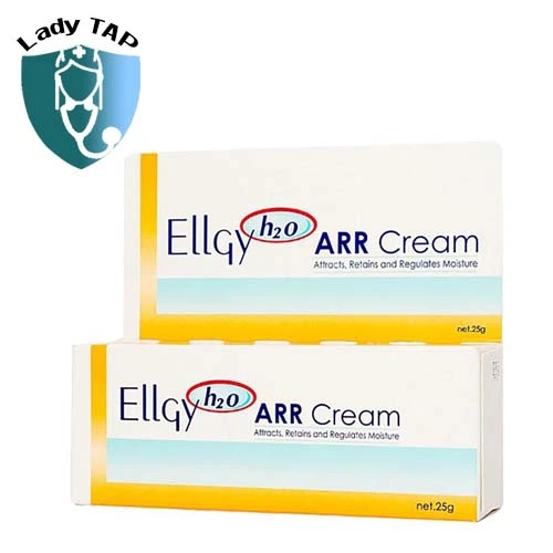 Ellgy H2O ARR Cream 25g Hoe - Làm giảm khô da, giúp dưỡng ẩm da