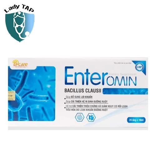 Enteromin VGAS - Men sinh học đường uống điều trị tiêu chảy