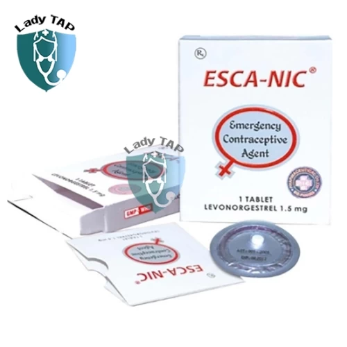 Escanic - Thuốc tránh thai khẩn cấp loại 1 viên