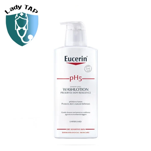 Eucerin pH5 Washlotion 400ml - Sữa tắm dạng gel cho da nhạy cảm