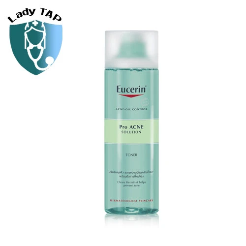 Eucerin Pro Acne Solution Toner 200Ml - Nước cân bằng cho da mụn