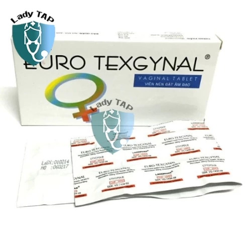 Euro Texgynal - Thuốc đặt điều trị viêm phụ khoa hiệu quả