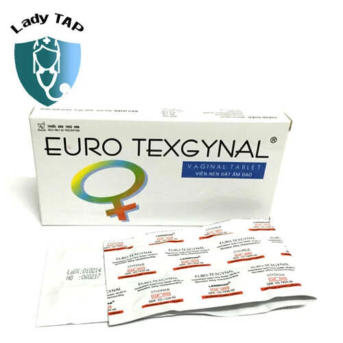 Euro Texgynal - Thuốc đặt điều trị viêm phụ khoa hiệu quả
