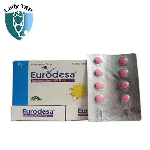 Eurodesa 5mg Navana Pharmaceuticals - Thuốc trị viêm mũi dị ứng theo mùa