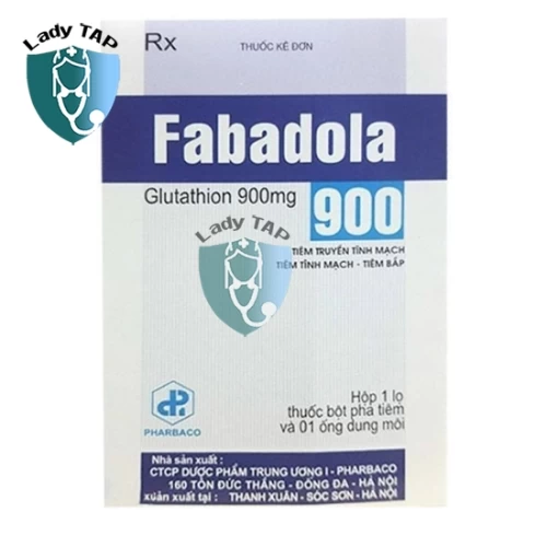 Fabadola 900 Pharbaco - Hỗ trợ làm giảm độc tính trong cơ thể