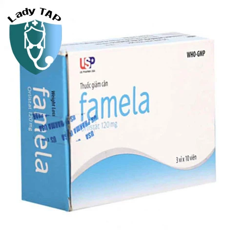 Famela 120mg US Pharma - Thuốc giảm cân hiệu quả