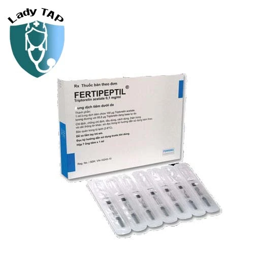 Fertipeptil ,1mg Ferring GmbH - Phòng ngừa tăng hormone luteinize