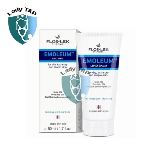 Floslek Emolient Lipid Balm 50ml Laboratorium - Giảm khô ráp da