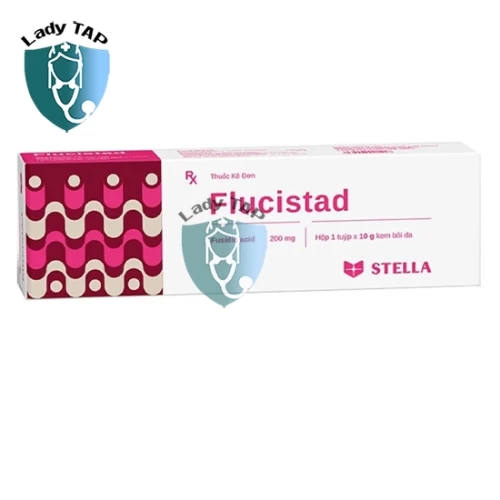 Flucistad Cream 10g Stellapharm - Điều trị nhiễm trùng da thứ phát