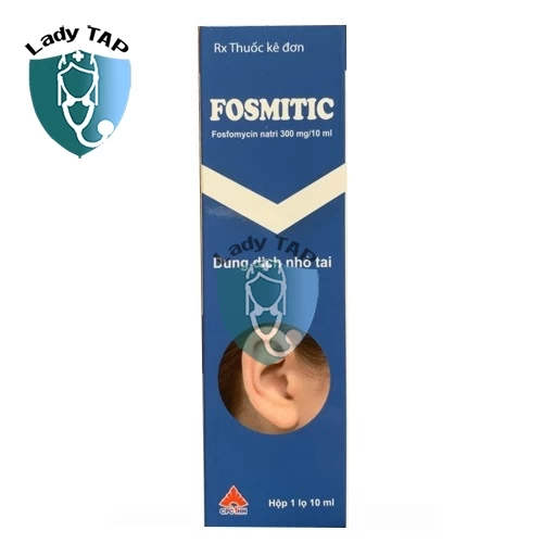 Fosmitic 300mg/10ml CPC1HN - Điều trị viêm tai giữa, viêm màng nhĩ