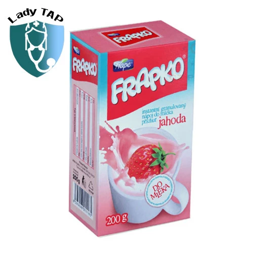 Frapko 200g (vị dâu) ARTIFEX INSTANT - Cốm bổ sung chất xơ, phòng chống táo bón