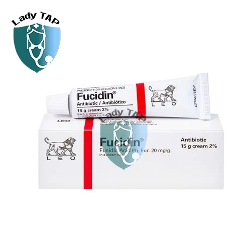Fucidin Cream 15ml Leo - Điều trị nhiễm khuẩn tại chỗ