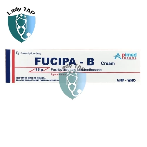 Fucipa - B 15g Apimed - Thuốc điều trị nhiễm khuẩn da