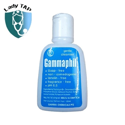 Gammaphil Gentle Cleanser 125Ml - Sữa rửa mặt dịu nhẹ phù hợp cho mọi loại da