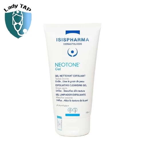 Gel rửa mặt IsisPharma Neotone Gel 150ml - Gel làm sạch và sáng da hiệu quả