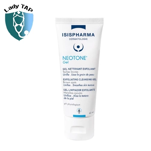 Gel rửa mặt IsisPharma Neotone Gel 40ml - Làm sạch da và giúp trắng hồng