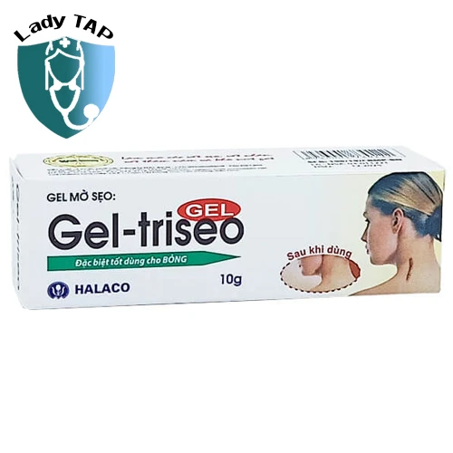 Gel-Triseo 10g Halaco - Hỗ trợ điều trị tất cả các loại sẹo hiệu quả