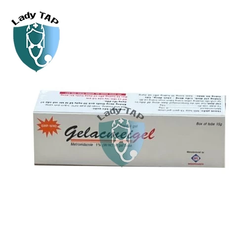 Gelacmeigel 15g Medipharco - Giúp mau lành vết loét, vết bỏng (10 hộp)