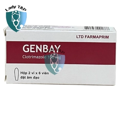 Genbay - Viên đặt điều trị viêm phụ khoa hiệu quả của Farmaprim