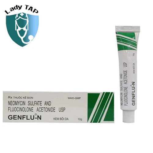 Genflu-N 10g Phil Inter - Thuốc điều trị viêm da, dị ứng hiệu quả