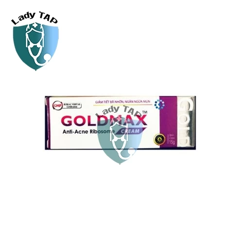 Goldmax Cream 15g OEM - Ngăn ngừa mụn, giảm vết thâm, giúp da trắng sáng
