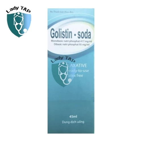 Golistin Soda 45ml CPC1HN - Hỗ trợ làm giảm táo bón