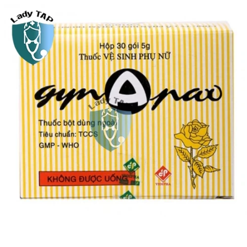 Gynapax - Thuốc bột vệ sinh phụ nữ hiệu quả của Vidipha