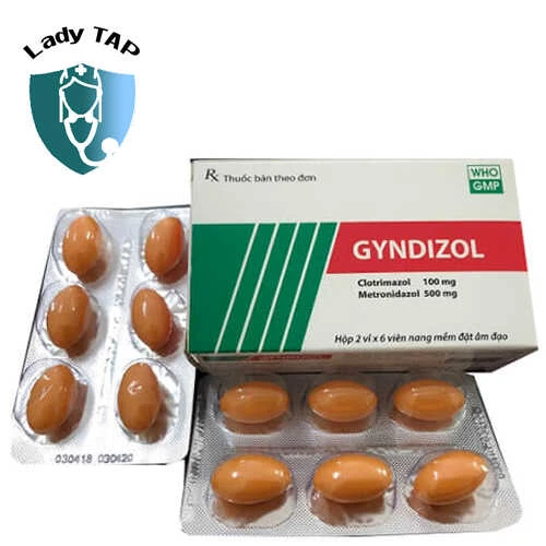 Gyndizol - Thuốc đặt điều trị viêm phụ khoa hiệu quả