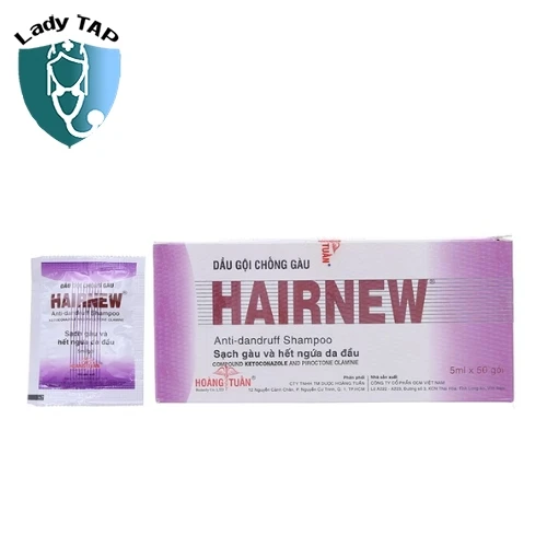 Hairnew Shampoo (gói 5ml) OCM - Dầu gội trị gàu, dưỡng tóc và da đầu hiệu quả