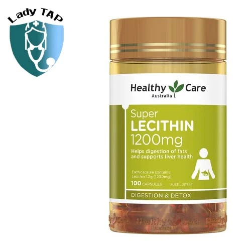 Healthy Care Super Lecithin 1200mg - Giúp tăng cường sức khỏe