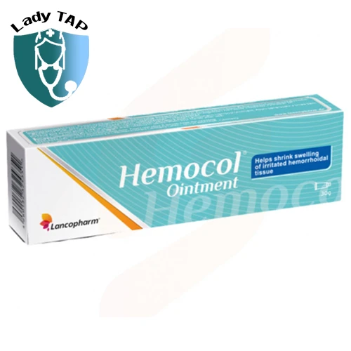 Hemocol Ointment 30g Lancopharm Crevil - Kem bôi điều trị trĩ của Đức