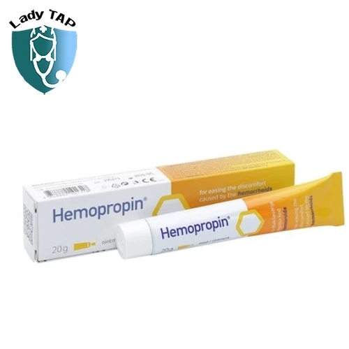Hemopropin 20g Apipharma - Thuốc mỡ bôi điều trị trĩ hiệu quả