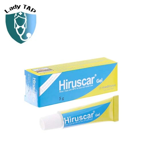 Hiruscar Gel 5g Olic - Làm phẳng và làm mềm mô sẹo