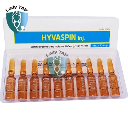 Hyvaspin 0,2mg/1ml Daewon - Điều trị xuất huyết sau sinh