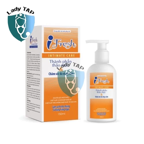 Dung dịch vệ sinh phụ nữ Ifresh Intimate Care 100ml Mỹ phẩm quốc tế-VN-Nguyên liệu USA - Dịu nhẹ cho vùng kín nhạy cảm
