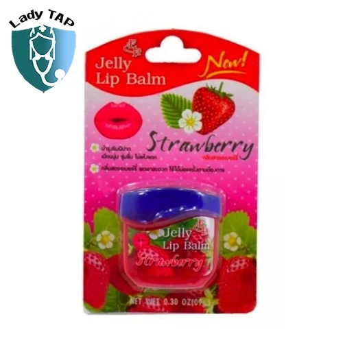 Jelly Lip Balm Strawberry 9g Eliza Helena - Son dưỡng môi nội địa Thái Lan