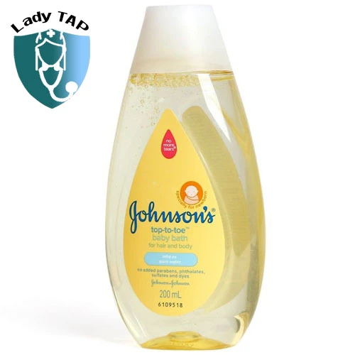 Johnson's Top-To-Toe Bath 200ml - Sữa tắm gội dành cho bé yêu