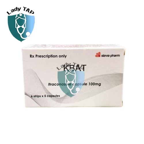 Kbat 100mg Slavia Pharm - Điều trị nấm Candida ở da