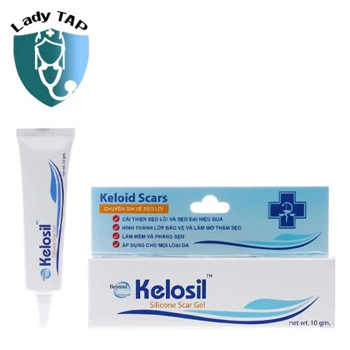 Kelosil gel 10g Kovic - Ngăn ngừa sẹo phì đại và sẹo lồi