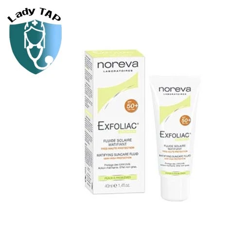 Kem chống nắng, ngừa mụn Noreva Exfoliac SPF50+ 40ml