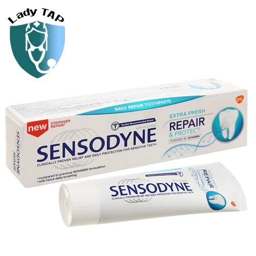 Kem đánh răng Sensodyne Repair & Protect Extra Fresh 100g