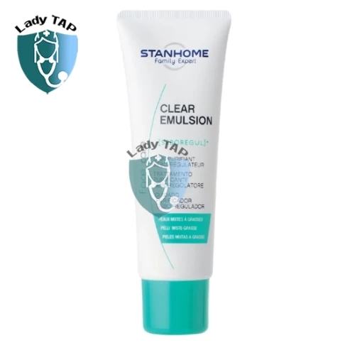 Stanhome Clear Emulsion 40ml - Kem dưỡng ẩm se khít lỗ chân lông cho da dầu mụn