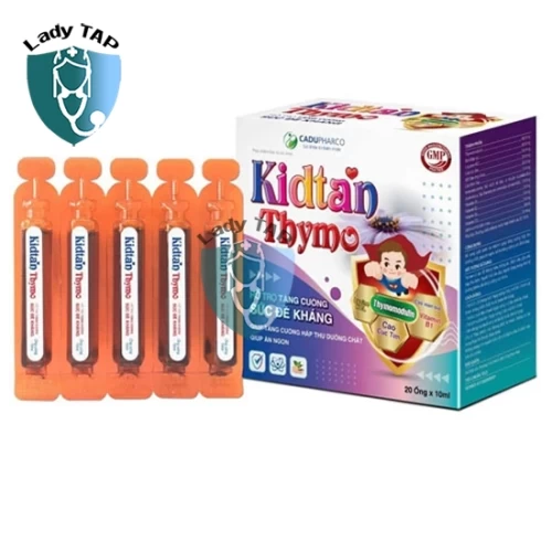Kidtan Thymo Foxs USA - Hỗ trợ ăn ngủ ngon, tăng sức đề kháng