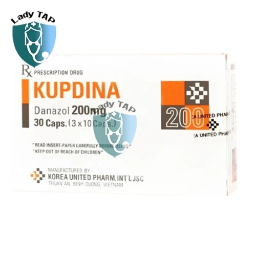 Kupdina 200mg - Thuốc điều trị lạc nội mạc tử cung hiệu quả