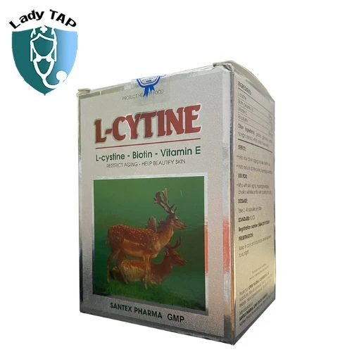 L-Cytine Santex Pharma - Giúp hạn chế quá trình lão hóa, giúp da khỏe